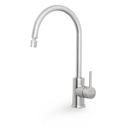 MEZCLADOR MONOCOMANDO ARKO, EN ACERO INOX.