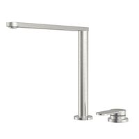 MEZCLADOR MONOCOMANDO HIDDEN, EN ACERO INOX.