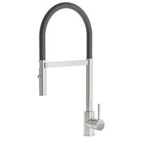 MEZCLADOR MONOCOMANDO VERSATILE BLACK, EN ACERO INOXIDABLE
