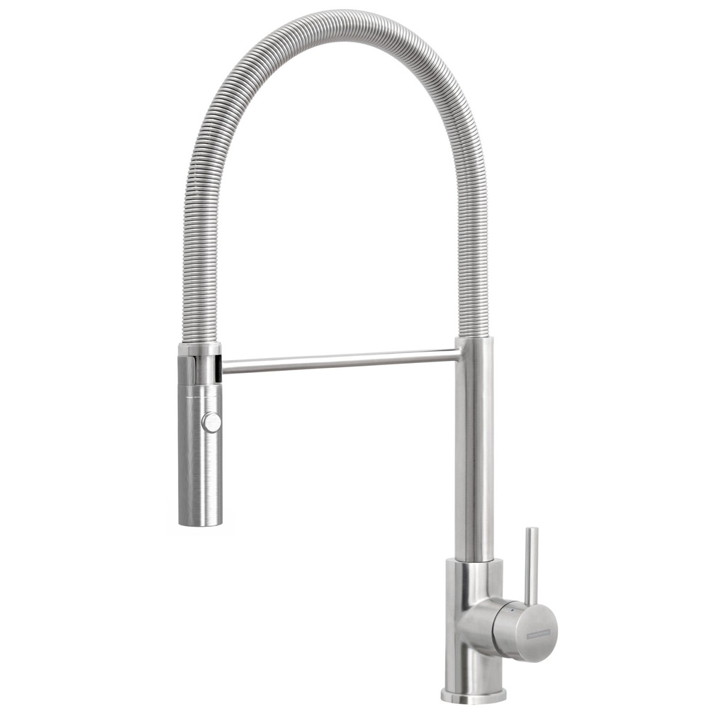 [94520029] MEZCLADOR MONOCOMANDO VERSATILE, EN ACERO INOXIDABLE