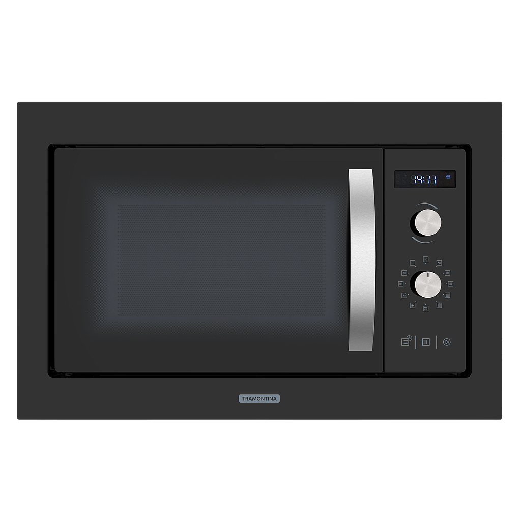 [94880009] MICROONDAS EN VIDRIO TEMPLADO NEGRO 25L. 60 ELECTRICO DE EMBUTIR, PERFECTA, CON 8 FUNCIONES B2B