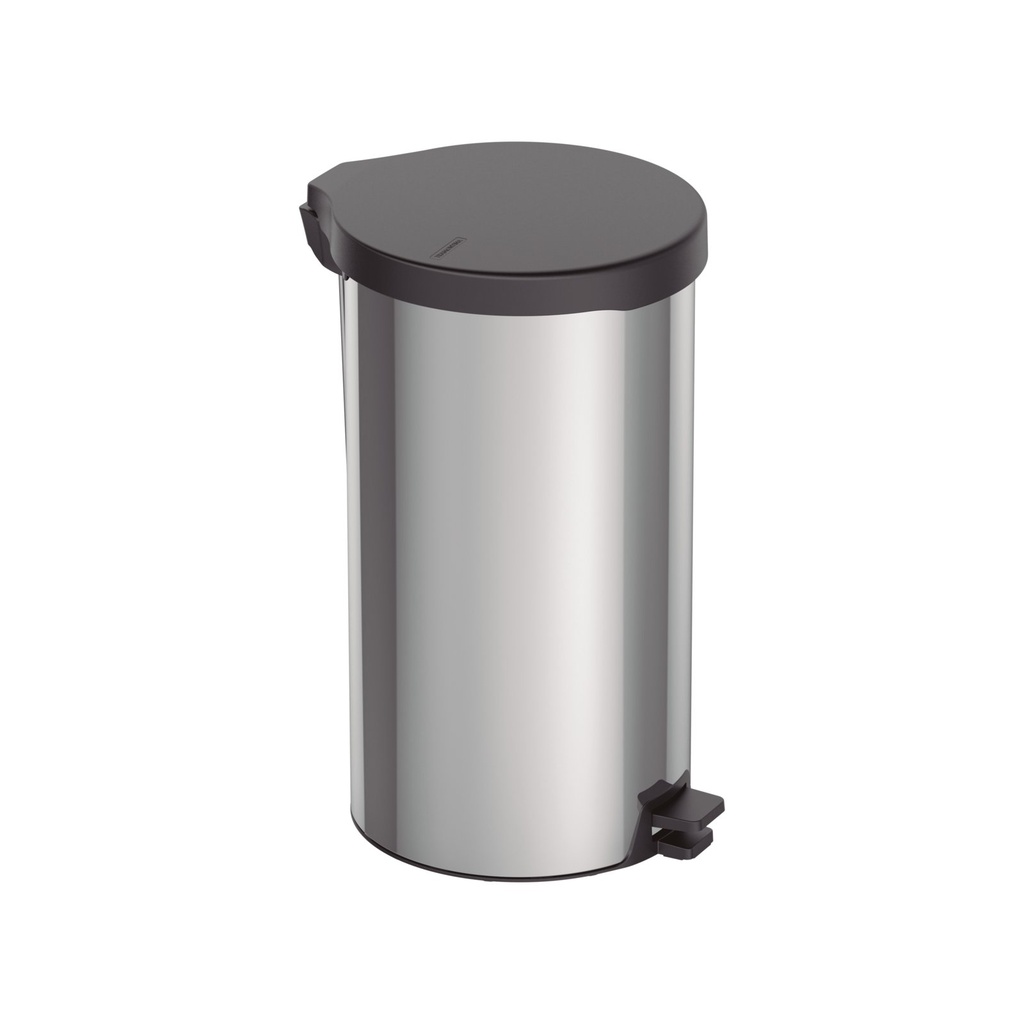 [94538720] BASURERO NEW 20 L, CON PEDAL,  EN ACERO INOX.