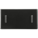 MODULO INTERRUPTOR 4 CONEXIONES 10A 250V GRAFITO