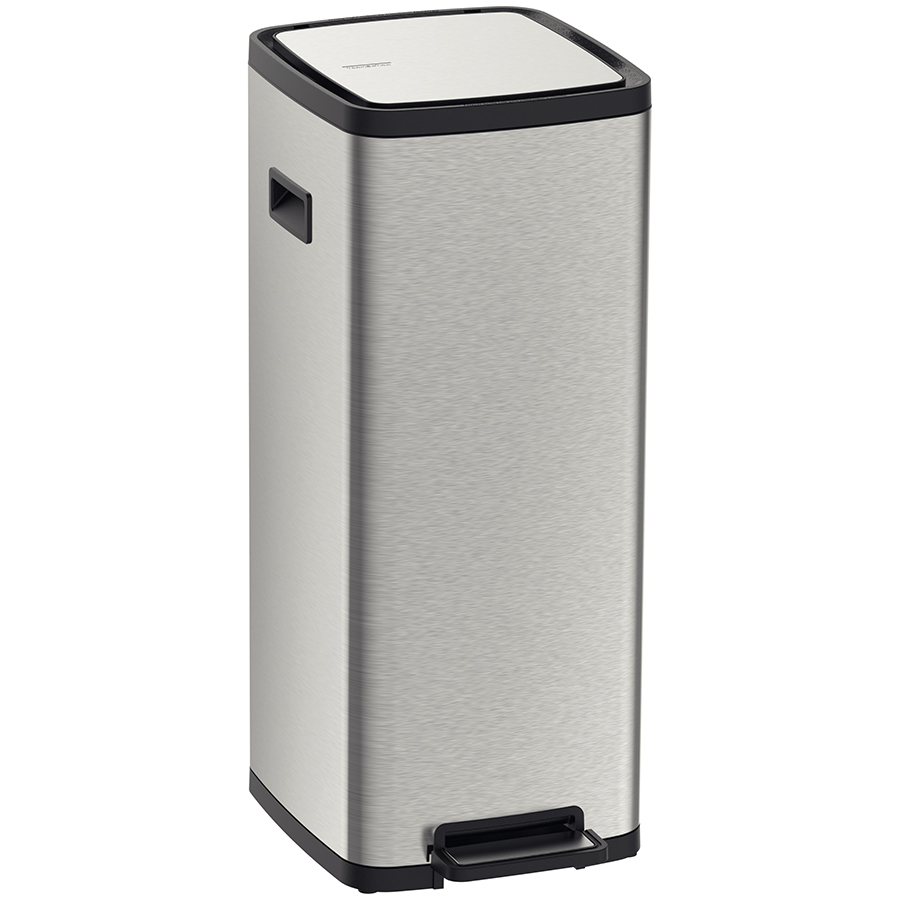 [94544420] BASURERO OCTOS 20 L., CON PEDAL, EN ACERO INOX.