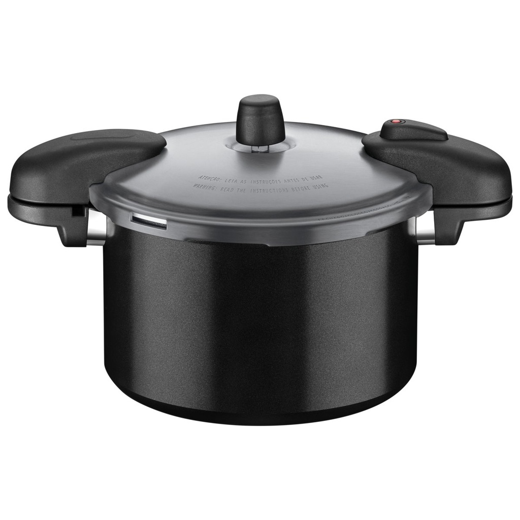 OLLA A PRESION DE ALUMINIO 7 L. Ø 24 CM. VALENCIA BLACK