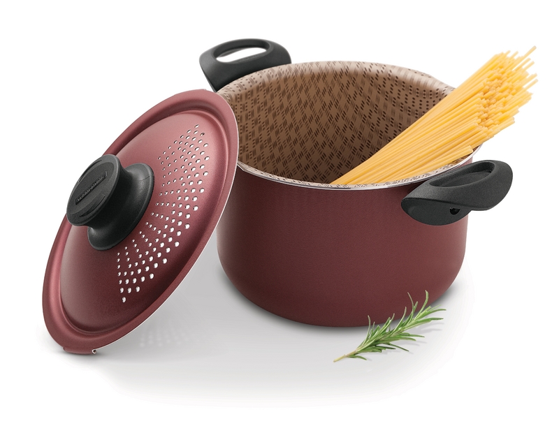 OLLA ANTIADHERENTE PARA SPAGUETTI 7,3 L. Ø 24 CM. PARIS