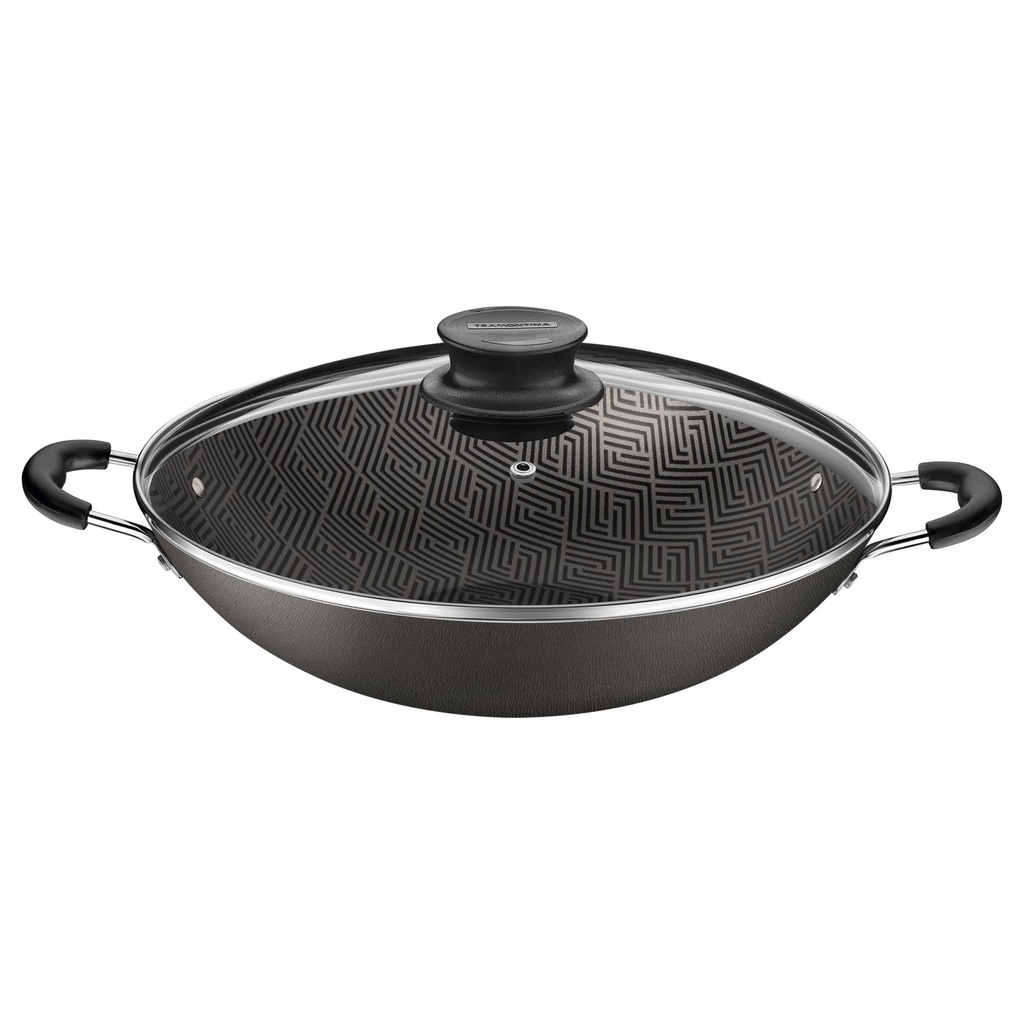 OLLA WOK ANTIADHERENTE CON TAPA Ø36 CM. 6L. PARIS