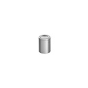 BASURERO SWING 5 L, TAPA DE VAIVEN, ACERO INOX.
