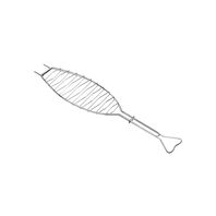 PARILLA DE ACERO INOXIDABLE PARA PESCADO
