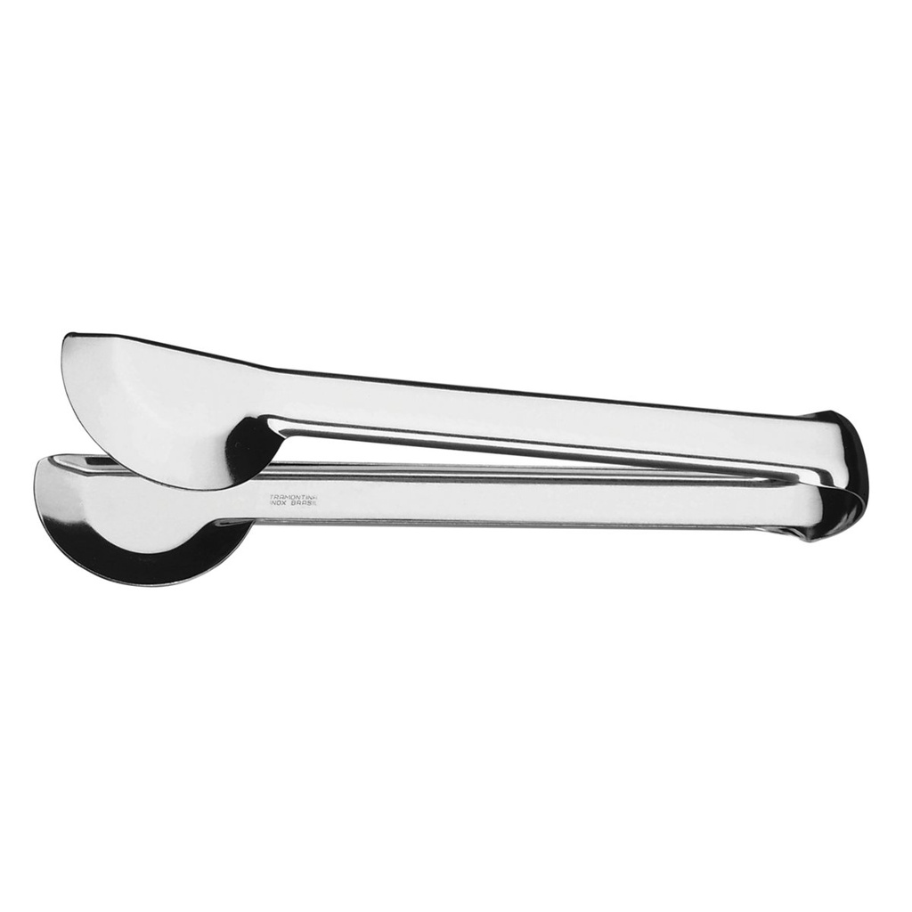 [63800612] PINZA PARA HIELO DE ACERO INOXIDABLE