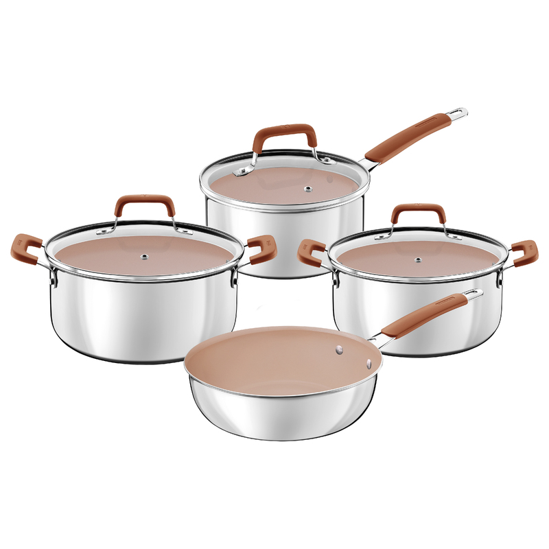 BATERIA DE COCINA 4 PZAS ROMAGNA