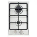 PLACA DE COCCION DOMINO 2GX TRI 30 HE SAFESTOP, PRIME, CON TRIPLE LLAMA, EN ACERO INOX., 30X50 CM