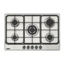 COCINA ENCIMERA NEW PENTA 5GX TRI 75, REJILLAS DE HIERRO FUNDIDO, CON TRIPLE LLAMA, EN ACERO INOX., 75X50 CM.