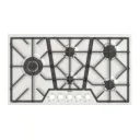 COCINA ENCIMERA PENTA INOX FULL 5GX 90, DESIGN COLLECTION, CON TRIPLE LLAMA, SAFESTOP, EN ACERO INOX., 90X51 CM.