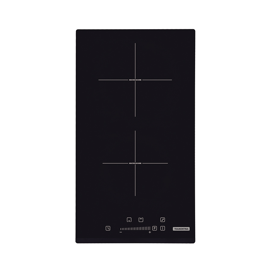 PLACA DE COCCION POR INDUCCION DOMINO TOUCH B 2EI 30, PRIME, EN VIDRIO TEMPLADO, 30X50 CM