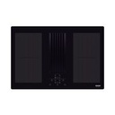 PLACA DE COCCION POR INDUCCION DUO 4EI 80 CON CAMPANA EXTRACTOR INCLUIDA 220V