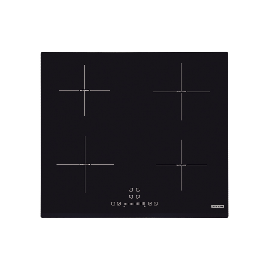 [94751221] COCINA ENCIMERA POR INDUCCION NEW SQUARE TOUCH B 4EI 60, PRIME, EN VIDRIO TEMPLADO, 60X50 CM