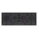 PLACA DE COCCION SLIM GLASS BLACK SERIES 4GG B100 SAFESTOP, DESIGN COLLECTION, EN VIDRIO TEMPLADO, 101,5X38 CM.