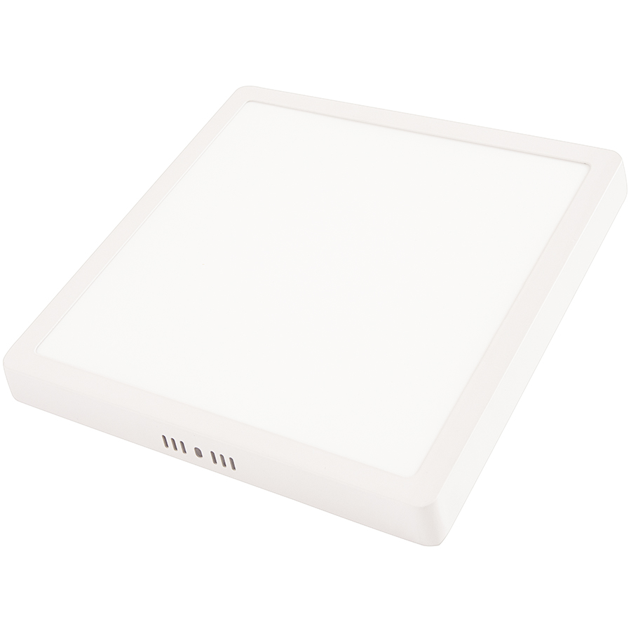 PLAFON LED CUADRADO DE SOBREPONER 12W - 6500K LUZ BLANCA