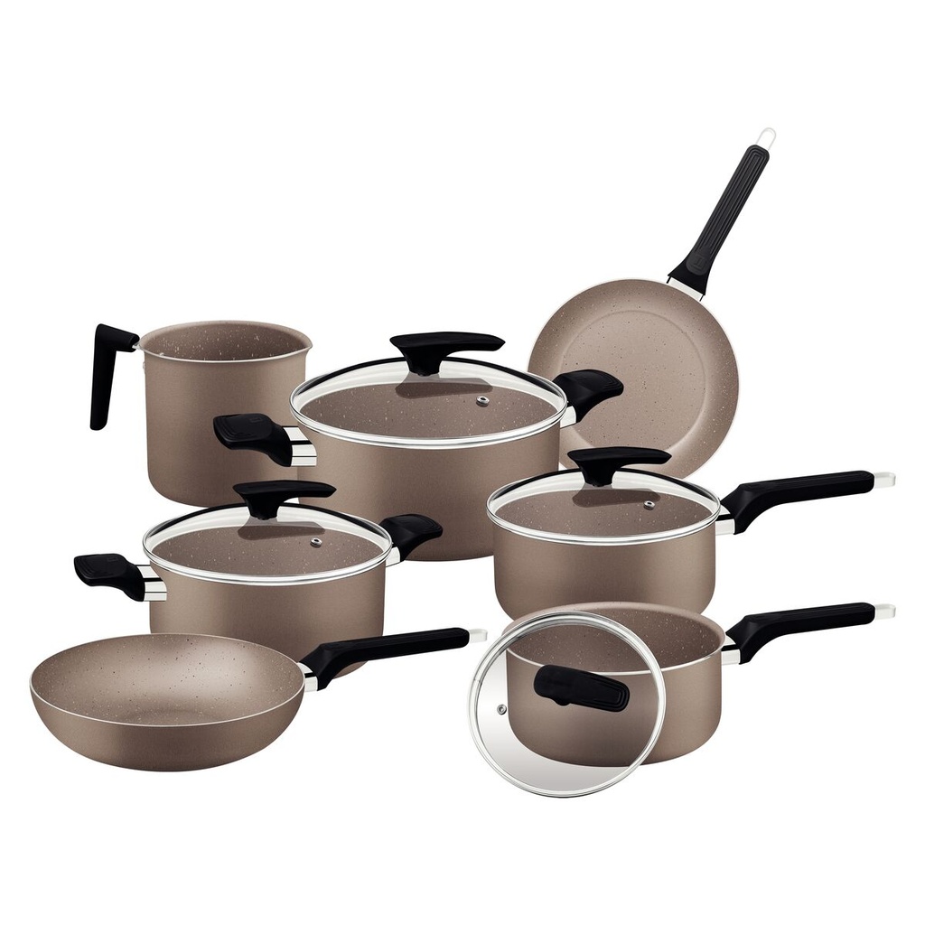 BATERIA DE COCINA 7 PZAS MILAZZO