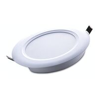 PLAFON LED REDONDO EMPOTRAR 12W- 6500K LUZ BLANCA