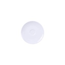 PLATILLO PARA EXPRESSO EN PORCELANA Ø13 CM. PAOLA