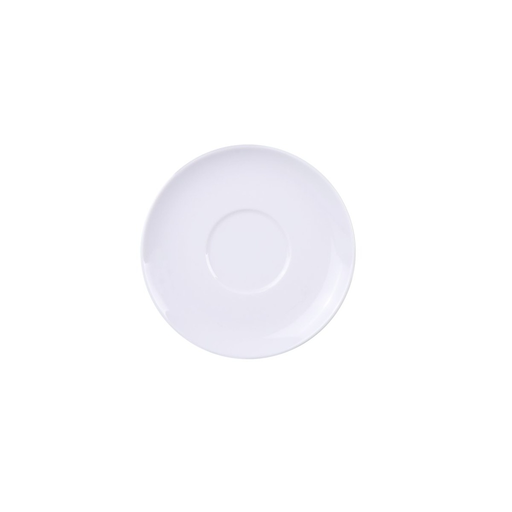 PLATILLO PARA TE EN PORCELANA Ø15 CM. PAOLA