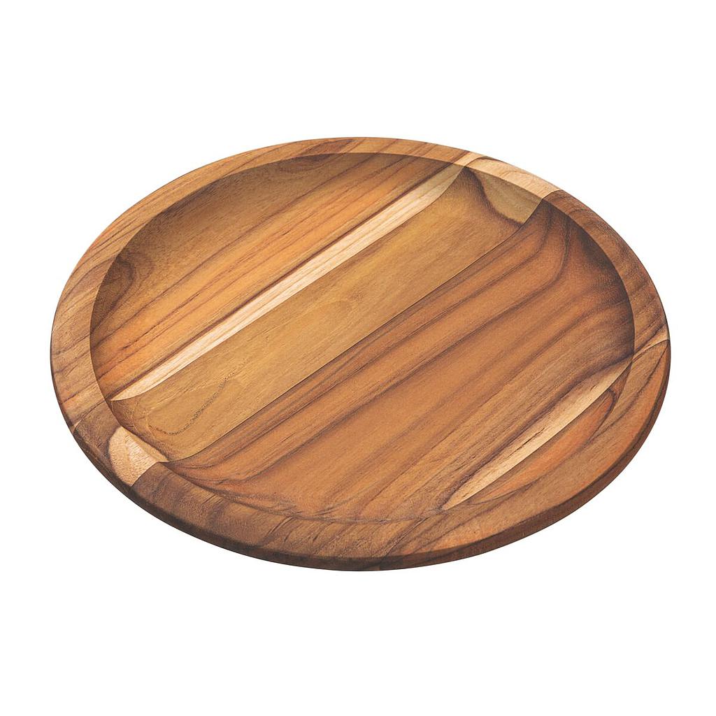 [13513051] PLATO DE MADERA Ø26CM PARA SERVIR