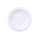 PLATO HONDO EN PORCELANA Ø22 CM. PAOLA