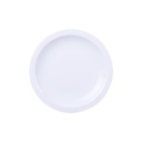 PLATO PARA POSTRE EN PORCELANA Ø21 CM. PAOLA