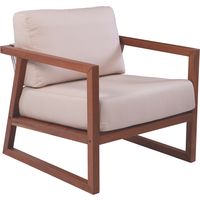 [14606371] POLTRONA DE MADERA JATOBA CON RESPALDO DE CUERDA NAUTICA - LANATI