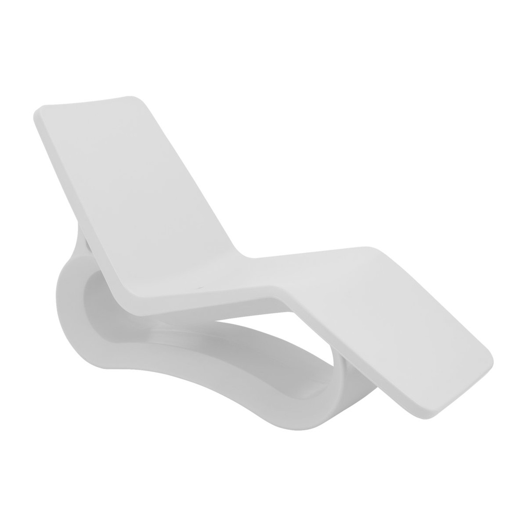 [92708010] REPOSERA OCTO EN POLIETILENO BLANCO CON AGUJERO