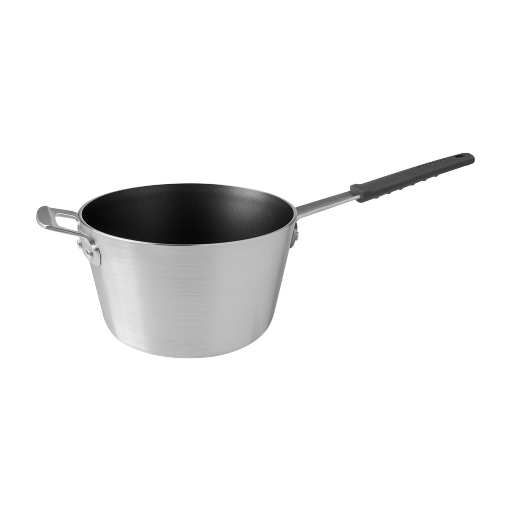 SARTEN HONDA PARA SALSAS DE ALUMINIO CON ANTIADHERENTE Ø24 CM. 5,2L. PROFESIONAL