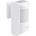 SENSOR DE PRESENCIA 180° ARTICULADO FRONTAL BIVOLT  FOTOCELULA BLANCO