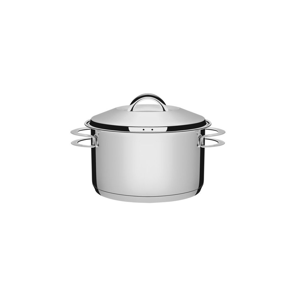 [62504160] CACEROLA HONDA ACERO INOXIDABLE CON FONDO TRIPLE Ø 16CM 1,8 L. SOLAR