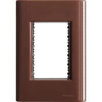 TAPA 3 PUESTOS 4X2 GIZ MADERA SOFT TOUCH