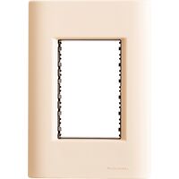 TAPA 3 PUESTOS 4X2 GIZ NUDE ST SOFT TOUCH