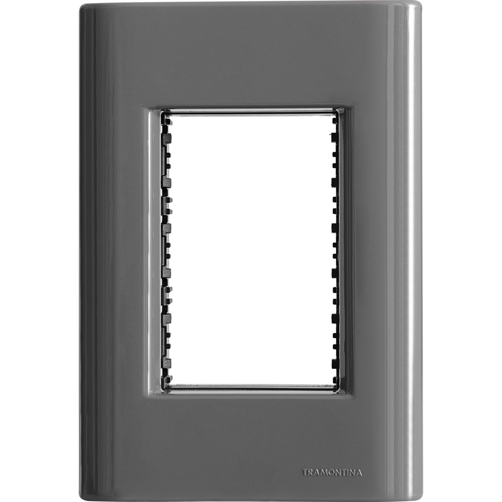 [57200048] TAPA 3 PUESTOS 4X2 GIZ TITANIO