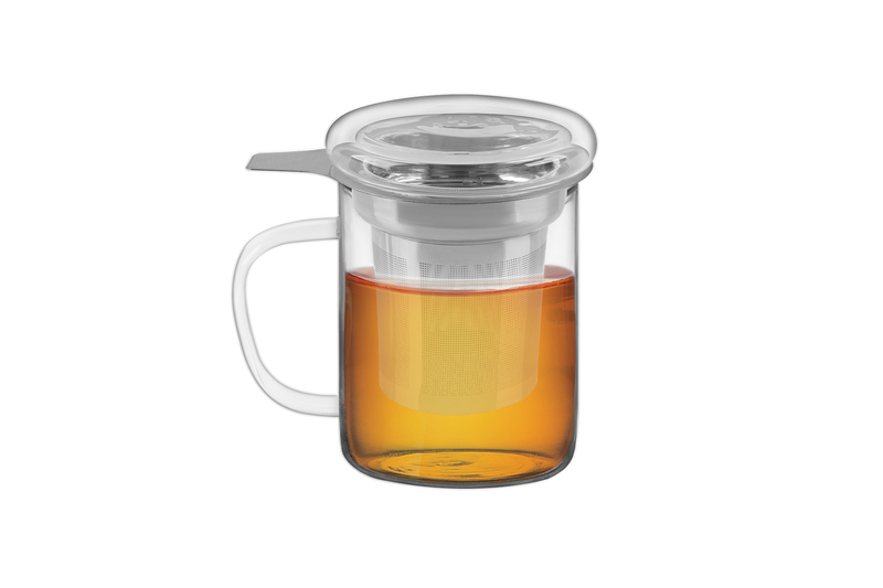 TAZA VIDRIO CON INFUSOR 0,37L