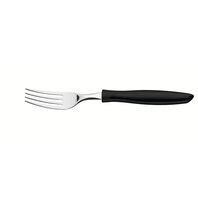TENEDOR NEGRO DE MESA PLENUS