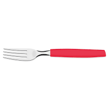 [23252470] TENEDOR ROJO DE MESA MUNIQUE