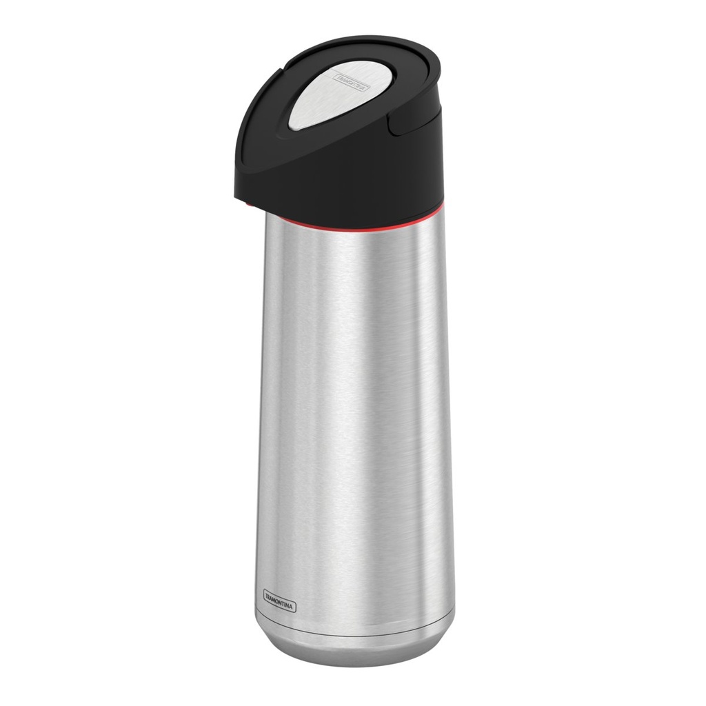 TERMO A PRESION 2 L. CON AMPOLLA EN ACERO INOXIDABLE EXATA