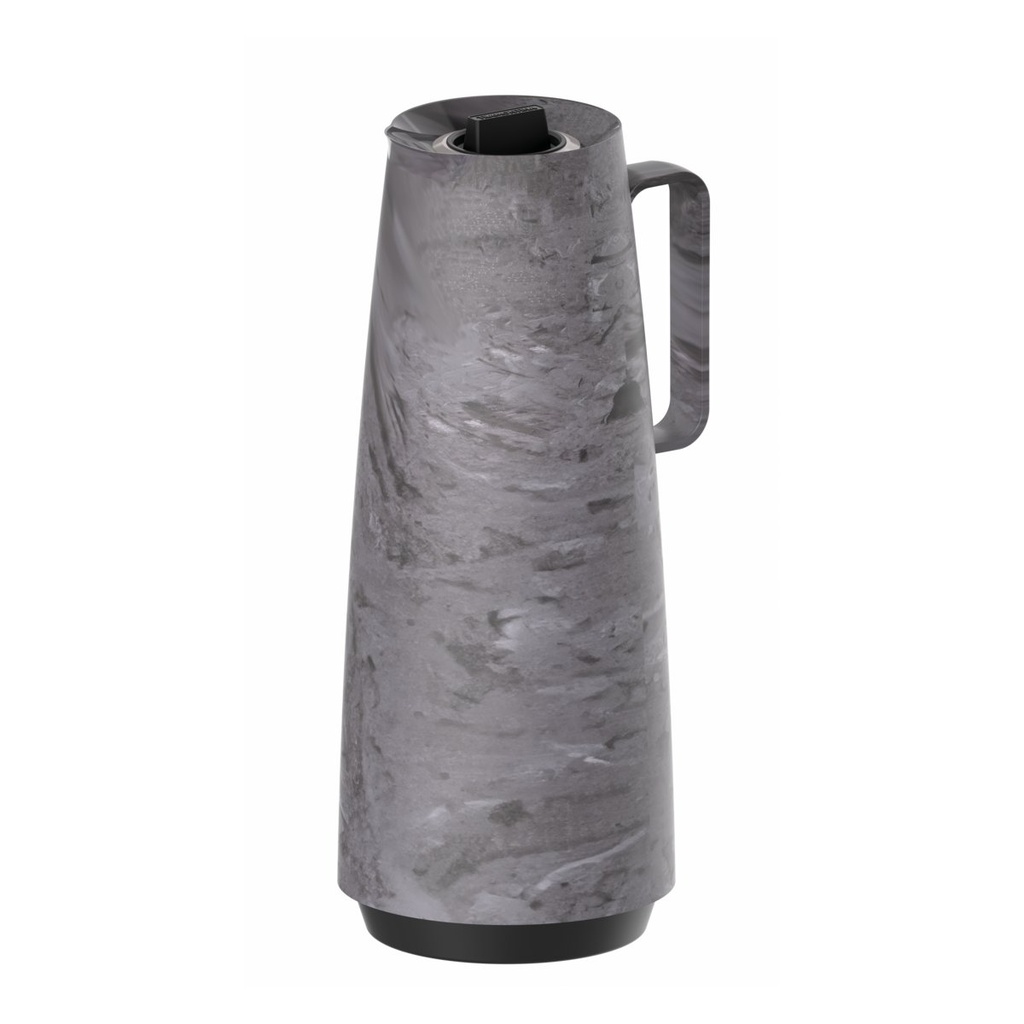 [61636222] TERMO MARMOLADO GRIS CON AMPOLLA VIDRIO 1 L. EXATA