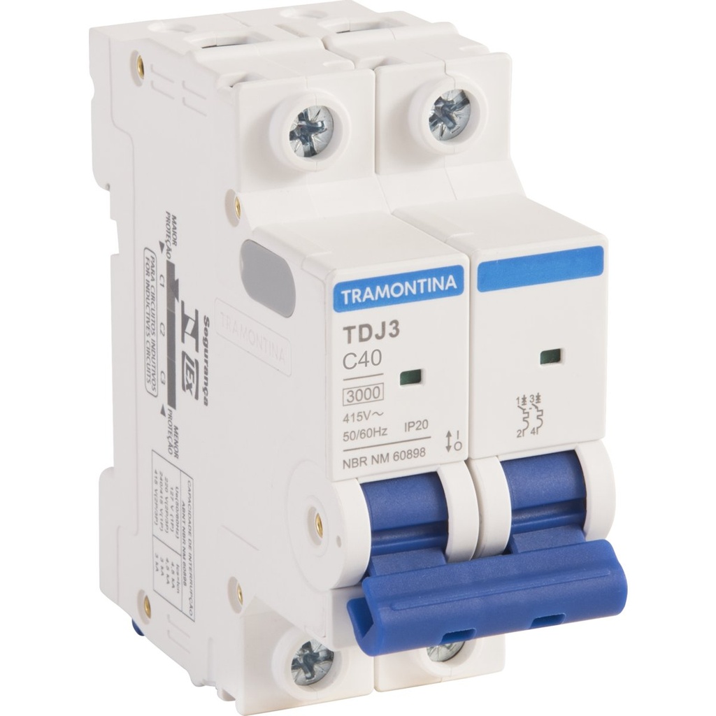 [58012109] TERMOMAGNETICO TDJ3-2C40 2P 40A 3KA