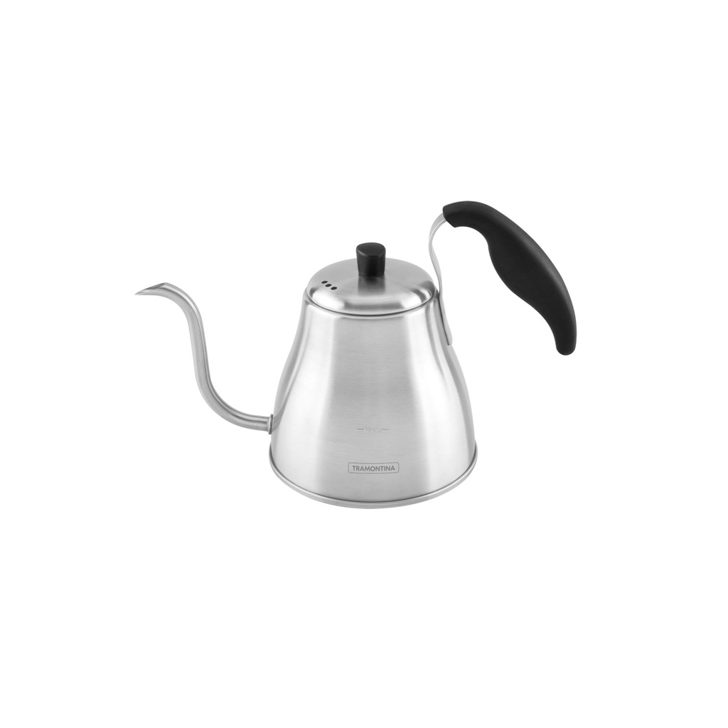 TETERA EN ACERO INOXIDABLE CON CUELLO DE CISNE 1,2L