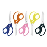 TIJERA ESCOLAR 5" PARA ZURDOS MONSTERCORT