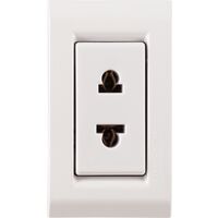 TOMACORRIENTE 2P UNIV. P/ MUEBLES 1