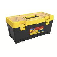 [43802020] CAJA PLASTICA PARA HERRAMIENTAS CON TAPA ORGANIZADORA 20''
