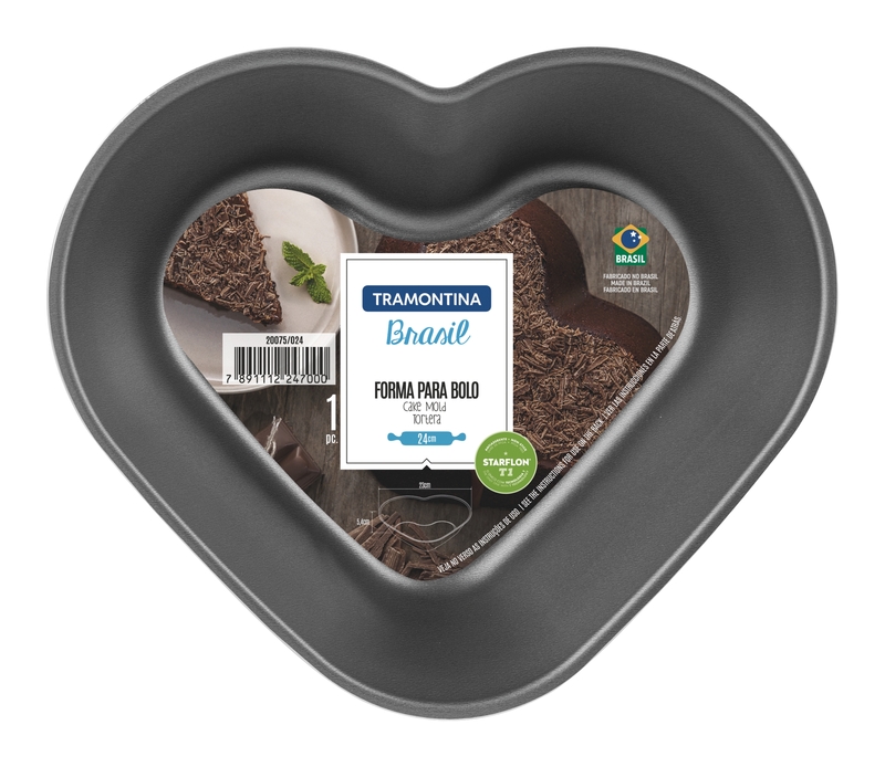 TORTERA ANTIADHERENTE Ø 24 CM. BRASIL