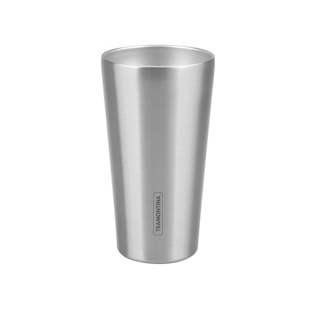 VASO TERMICO EN ACERO INOX SIN TAPA 0,42L. EXATA